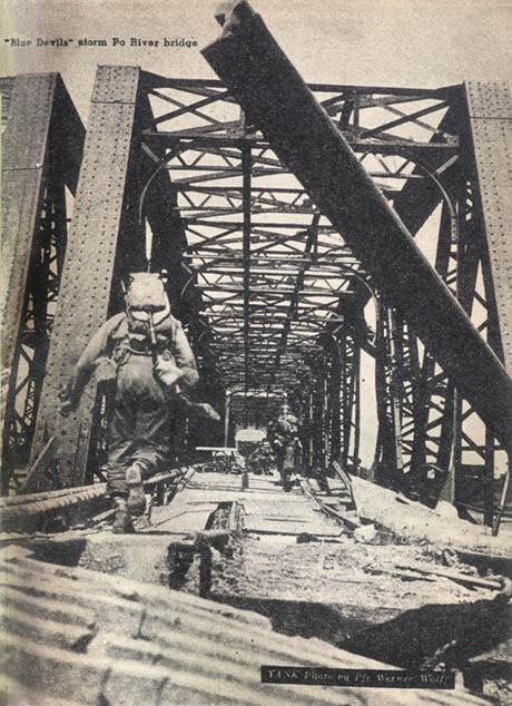 [Blue Devils storm Po River bridge]